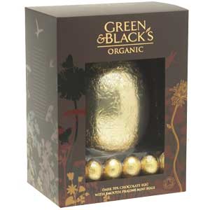 easter egg from Green and Black