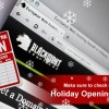 Christmas 2011 opening hours