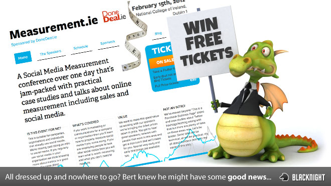 All dressed up - Bert the dragon and measurement.ie All dressed up - Bert the dragon and measurement.ie
