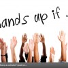 Hands up if