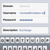 email settings on iPhone for push email