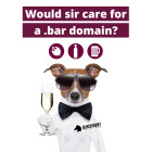 Would Sir Care For A Bar Domain