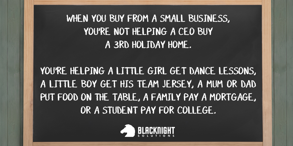 Why Supporting Small Business Is So Important